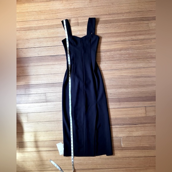 NWT Abercrombie & Fitch Wide Strap Corset Dress in Black Sz XST - Picture 7 of 12